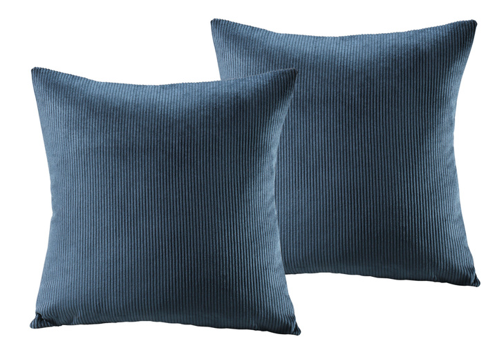 - Fauteuilbeschermers, tv-fauteuilbeschermers, bankbeschermers, armleuningbeschermers en kussenhoezen in corduroy-look, in Größe 100 (fauteuilbeschermer, 50 x 140 cm) bis 905 (2 kussenslopen, 40 x 40 cm), in Farbe PETROL Ansicht 1