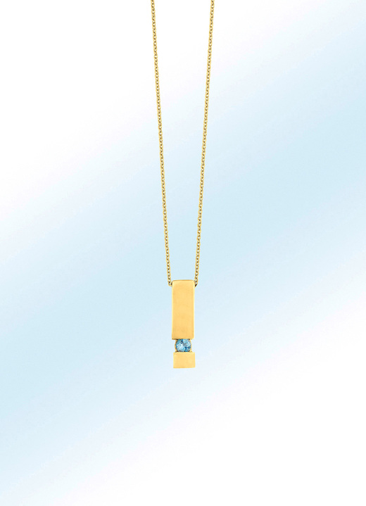 Hangers - Moderne hanger met ketting, in Farbe