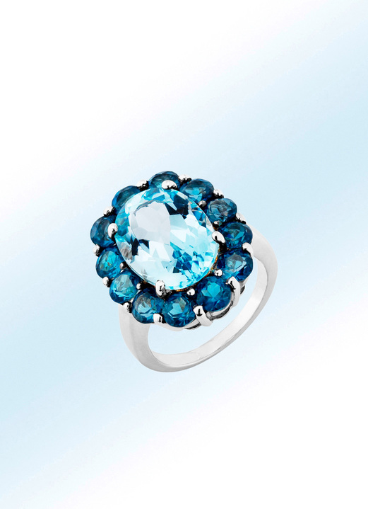 Ringen - Mooi vormgegeven damesring, in Größe 160 bis 220, in Farbe
