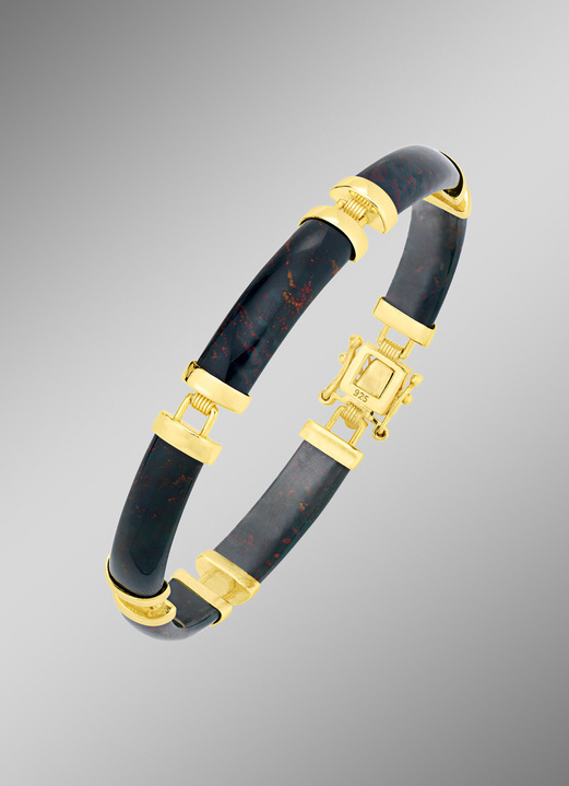 - Armband met echte bloedsteen, in Farbe  Ansicht 1