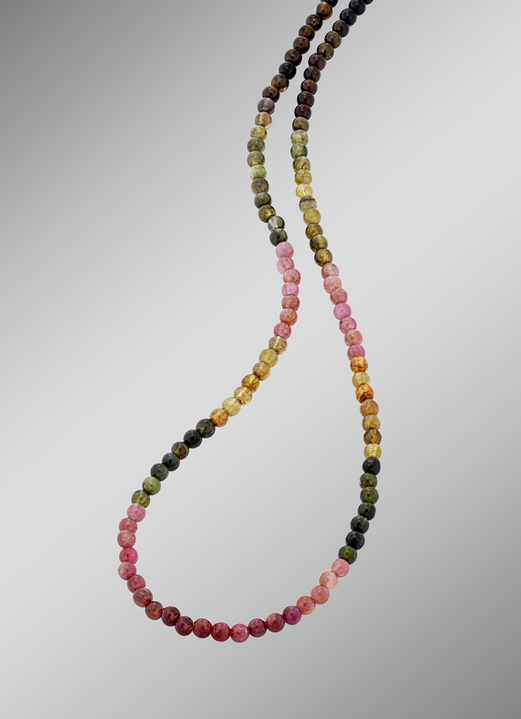 Halskettingen - Halsketting met toermalijn, in Farbe  Ansicht 1