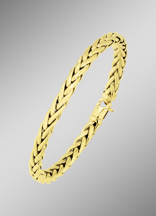 - Klassieke, hoogwaardige kabelkettingarmband, in Farbe  Ansicht 1