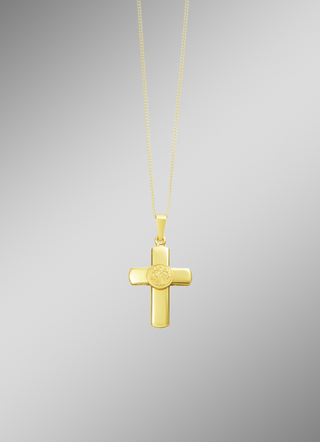 Gouden kruis hanger
