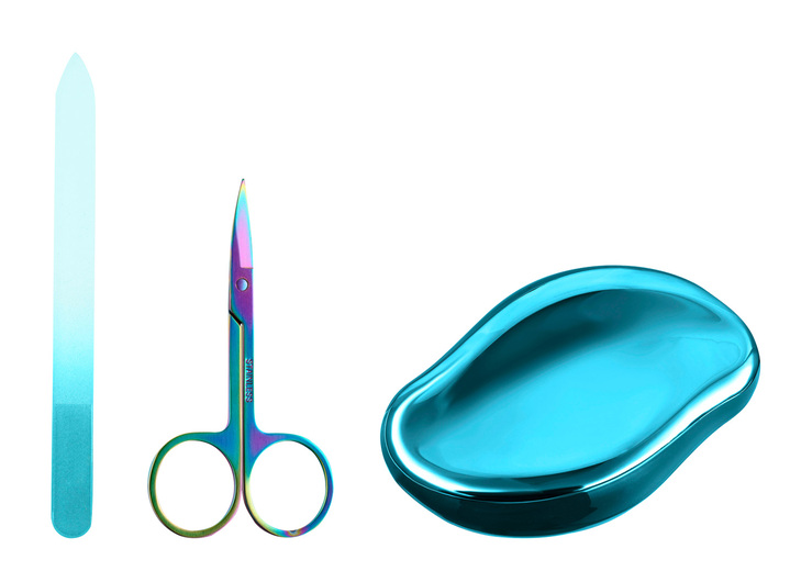 Maniküre & Pediküre - Relaxvital Mani-/Pediküre-Set, 4-teilig, in Farbe GRÜN Ansicht 1