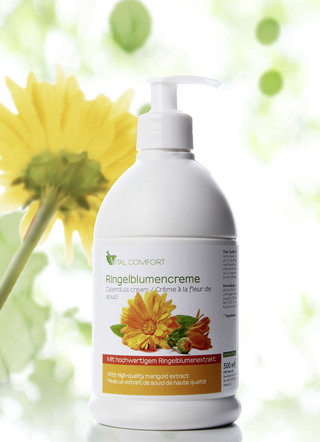 Goudsbloem cr&egraveme, set van 2