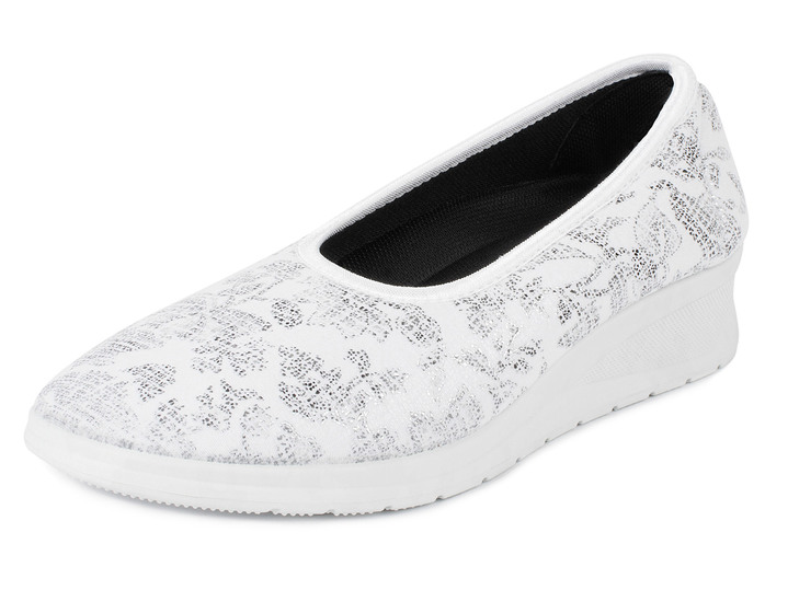 Pumps en ballerina‘s - AEROSOFT-ballerina's, in Größe 036 bis 042, in Farbe WIT Ansicht 1