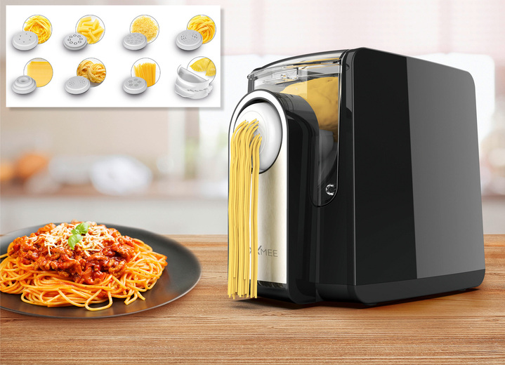 - Elektrische pastamachine, in Farbe ZWART Ansicht 1