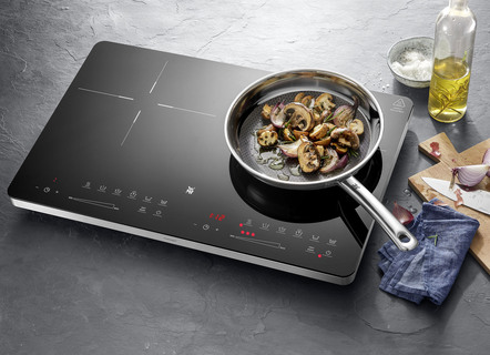 Inductiekookplaat voor veilige en energiebesparend koken.