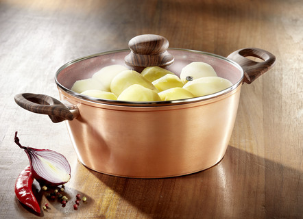 Livington Copper &amp; Stone kookpot - sterk als steen