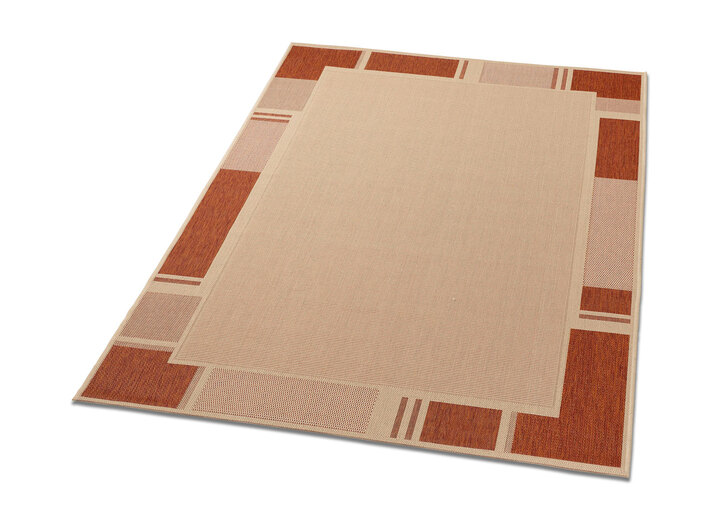 Modern - Bruggen en tapijten voor binnen en buiten, in Größe 111 (Brug, 60 x 110 cm) bis 282 (Tapijt, 200 x 290 cm), in Farbe BEIGE-TERRA Ansicht 1