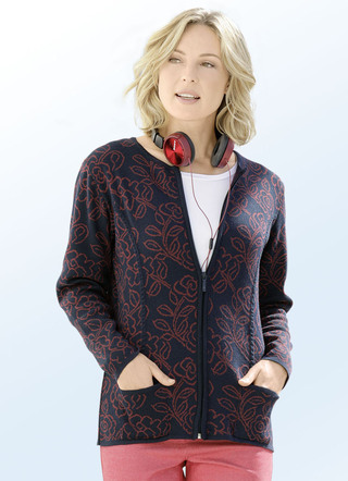 Cardigan in uitwendige stijl