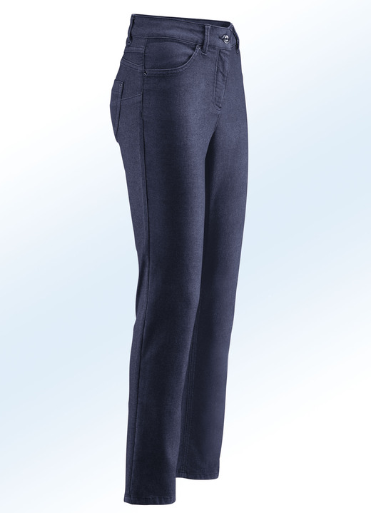 Broeken - Buikcorrigerende jeans, in Größe 017 bis 052, in Farbe MARINE Ansicht 1