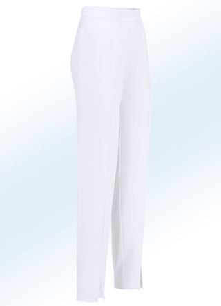 Broek met trendy beensplit