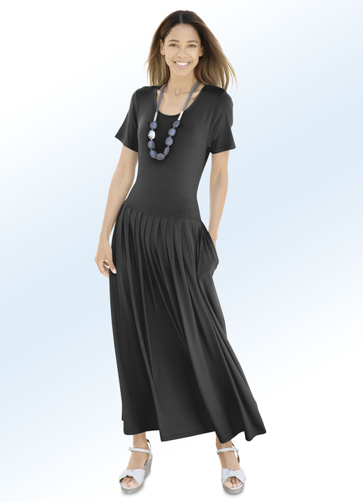 Kurzarm - Kleid in Schlupfform Kurzarm - Kleid in Schlupfform, in Größe 036 bis 052, in Farbe SCHWARZ