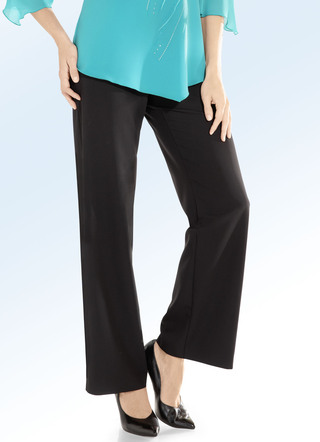 Broek in trendy palazzovorm