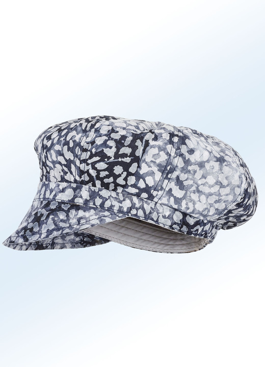 Mutsen & hoeden - Coole krantenjongenspet in een effectief design, in Farbe BLAUW Ansicht 1