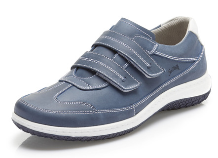 Sneaker met twee verstelbare klittenbandriemen