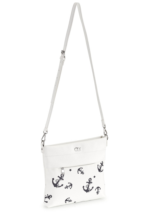 - Collezione Alessandro tas met een actueel design, in Farbe WIT
