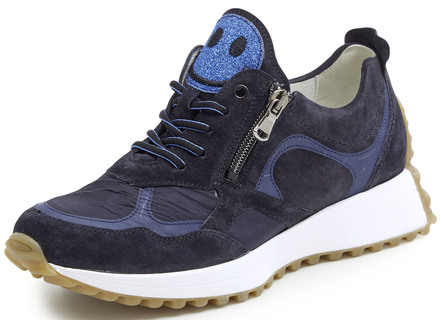 Waldläufer sneakers met brutale glitterapplicaties