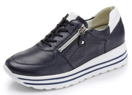 Waldläufer, comfortabele damessneakers, breedte H, met uitneembaar voetbed