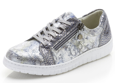 Sneaker in glanzend design
