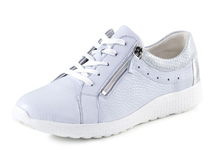 Waldläufer, comfortabele dames veterschoenen, breedte K, met uitneembaar voetbed
