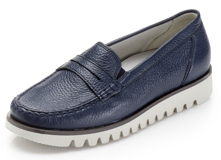 - Ranger-pantoffels met elastische zijkanten, in Größe 3 1/2 bis 8, in Farbe MARINE Ansicht 1