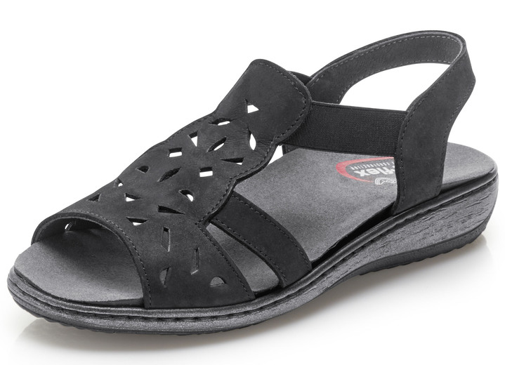 Sandalen & slippers - ELENA EDEN sandaal in luchtig design, in Größe 036 bis 042, in Farbe ZWART