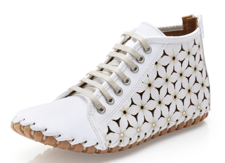 Gemini bootie met praktische hielrits