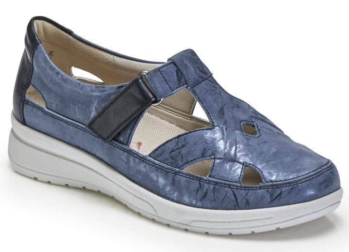 - Slippers met luchtige openingen, in Größe 036 bis 042, in Farbe BLAUW Ansicht 1