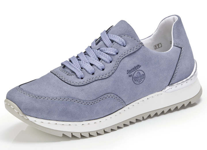 - Rieker sneakers met vetersluiting, in Größe 036 bis 042, in Farbe JEANSBLAUW Ansicht 1