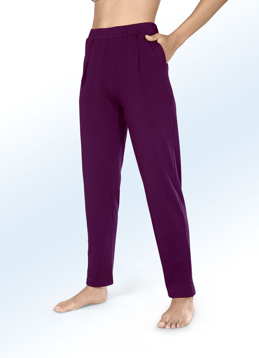 Plantier - Mooie broek met comfortabele elastische tailleband, in Größe 018 bis 054, in Farbe BESSEN Ansicht 1