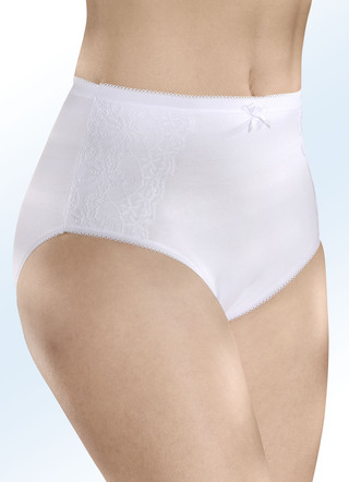 Pak van vier slips met elastische kantafwerking