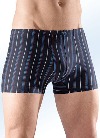 Set van vier boxershorts met streepjesmotief