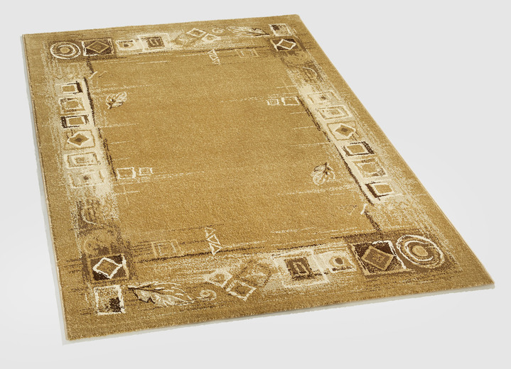 Klassiek - Bruggen en tapijten geschikt voor vloerverwarming, in Größe 111 (Brug, 60 x 110 cm) bis 300 (tapijt, 400x500 cm), in Farbe BEIGE Ansicht 1