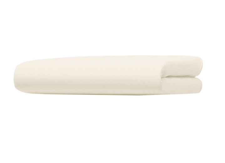 Spannbetttücher - Fein-Single-Jersey Spannbetttücher, in Größe 133 (2 Spannbetttücher, je 90–100/200 cm, Matratzenhöhe bis 30 cm) bis 138 (Spannbetttuch, 180–200/200 cm, Matratzenhöhe bis 30 cm), in Farbe NATUR Ansicht 1