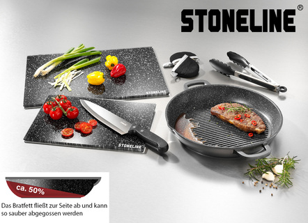Stoneline kookset, 7 stuks