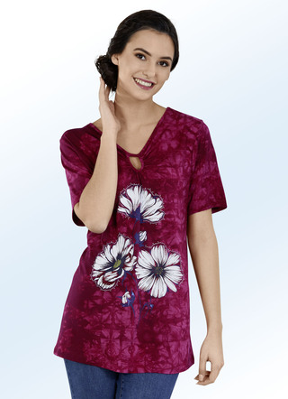Shirt met ruches in 2 kleuren