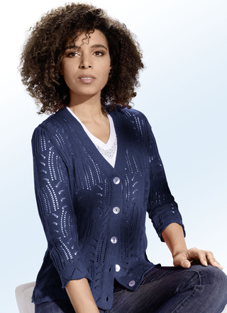 Vest met gerecycled katoen