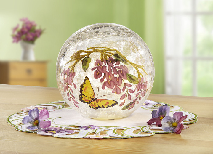Woonaccessoires - Glazen bol met verlichting, in Farbe MULTICOLOR