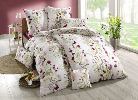 Bedlinnenset van microvezel