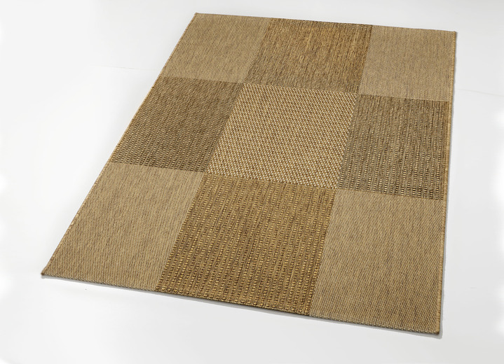 Modern - Bruggen en tapijten voor binnen of buiten, in Größe 111 (Brug, 67 x 140 cm) bis 282 (Tapijt, 200 x 290 cm), in Farbe BRUIN Ansicht 1