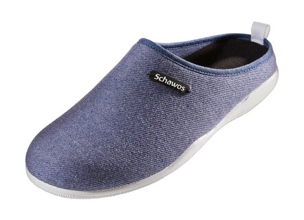 Slippers met antislip synthetische buitenzool