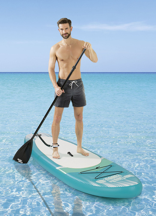 Fitness - MAXXMEE Opblaasbaar Stand Up Paddle Board, in Farbe BLAUW Ansicht 1