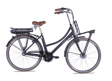 Llobe dames stadsfiets op accu met aluminium frame