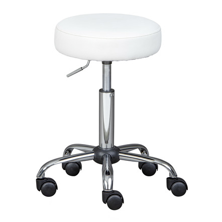 Draaibare kruk met chroomkleurig frame