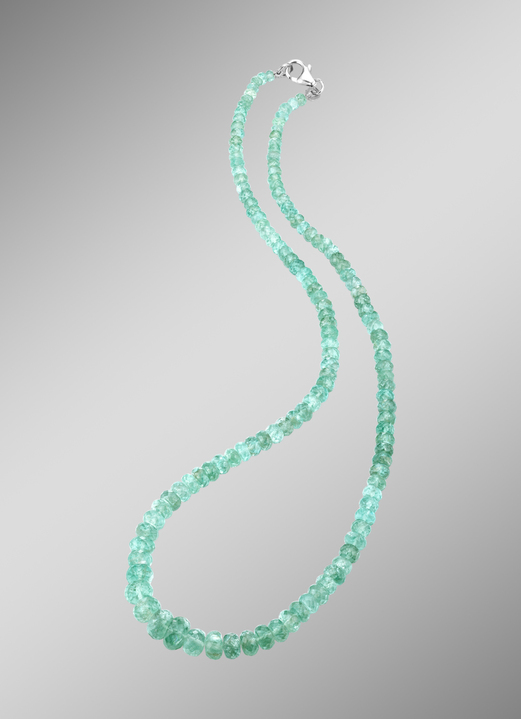 - Tijdloze ketting met neon apatiet, in Farbe  Ansicht 1