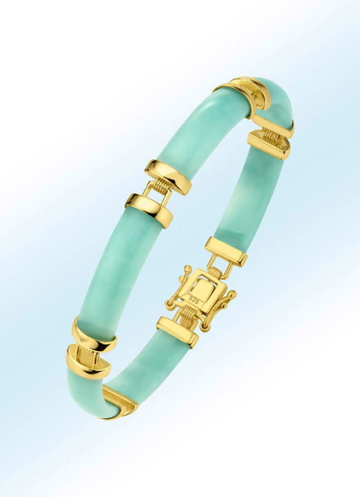 Armbanden - Moderne armband met echte amazoniet, in Farbe  Ansicht 1
