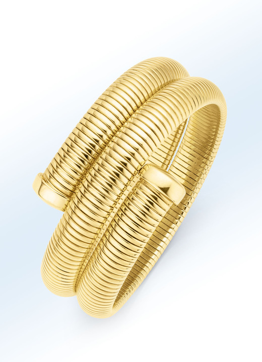 Armbanden - Gebogen armband, in Farbe  Ansicht 1