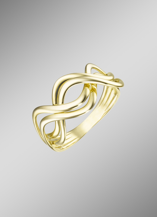 Ringen - Moderne damesring in een geweldig design, in Größe 160 bis 210, in Farbe  Ansicht 1